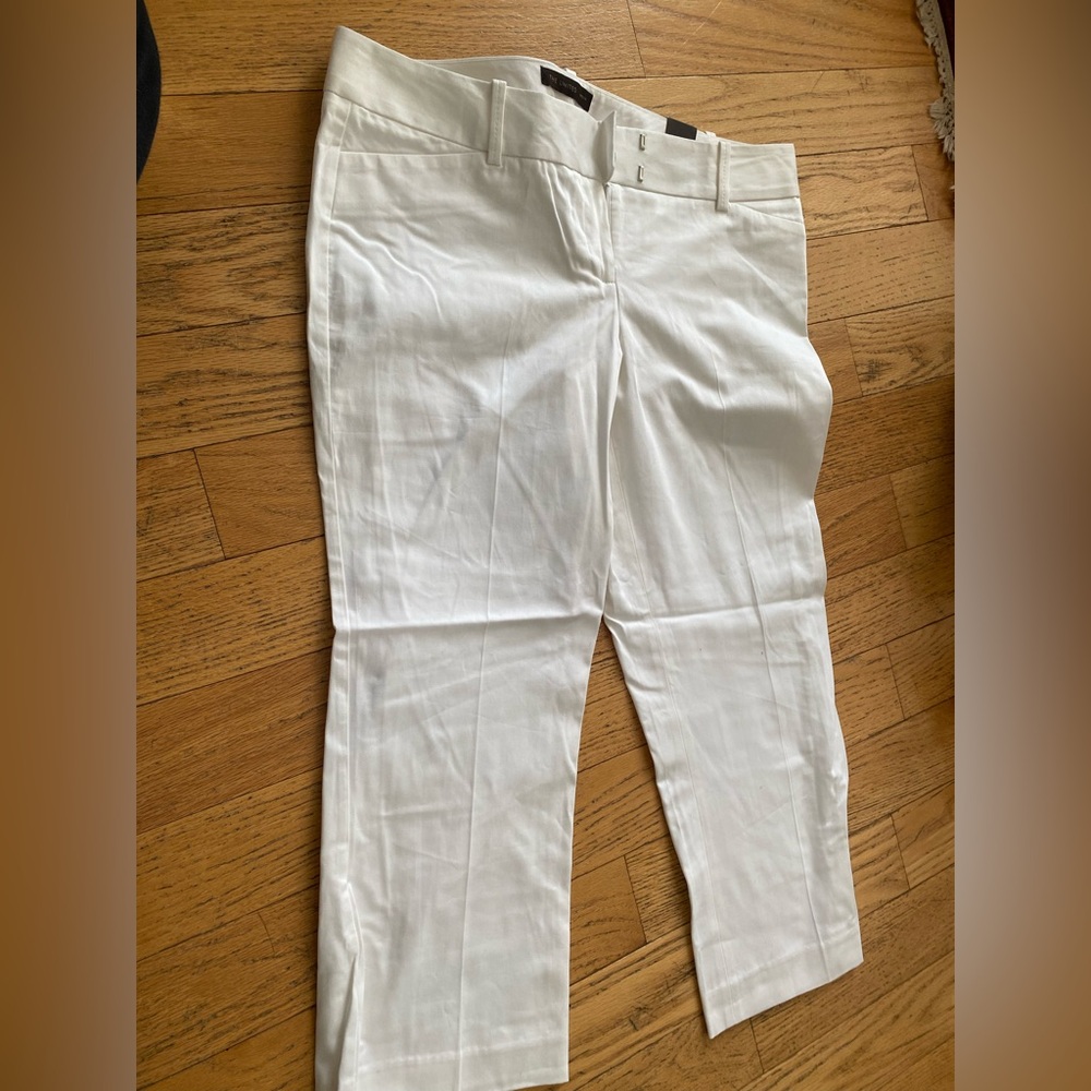 The limited Drew fit white size 10 crop pants
